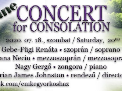 Concert for consolation – plakát